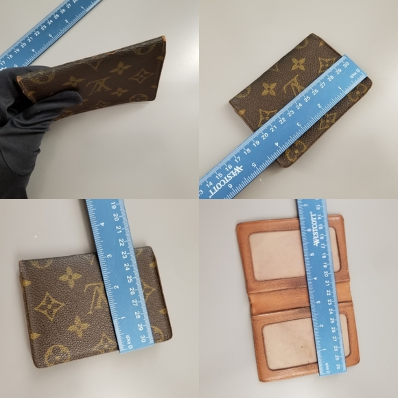 LOUIS VUITTON Vintage Classic Mini Bifold wallet Monogram Signature - Picture 4 of 16